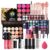 Girls’ Make-Up Case, Make-Up Set, All-in-One Gift Set, Cosmetic Palette Starter Kit, Makeup Palettes, Vanity Case with Eyeshadow Palette, Lipstick, Rouge for Women and Girls