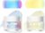 KTouler 2 Colours Chunky Glitter for Body Face Glitter, Holographic Glitter for Hair, Eyes, Nails, Lips, Make-Up, Glitter, Sequin