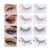 BeauFairy 4 Paare Falsche Wimpern, 7D Mehrere Schichten Dicht Glitzer-Pailletten Künstliche Weiche Falsche Eyelashes, Natürliche, Wasserdicht, Wiederverwendbar für Tägliches Make-up und Party