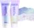 Prreal Body Glitter Gel, Face Glitters Body Gel Sequins Shimmer Liquid Eyeshadow, Chunky Glitter for Face Nails Hair, Holographic Mermaid Sequins for Festival Makeup 100 ml (White + Galaxy Blue)