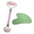 Jade Face Roller for Anti-Ageing, Anti-Wrinkle Beauty Skincare, Rose Quartz Massager Tool (Jade Roller & Gua Sha Massager Set)
