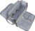 Gloppie Toiletry Bag Men Women Cosmetic Bag Travel Wash Bag XXL Large Toiletry Bag 10L Waterproof Toiletry Bag with Wet Dry Bag for Children, Men and Women, gray, Toiletry bag