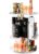 Newaner Make Up Kosmetik Organizer, 360 Drehung Lippenstift-Organizer Kosmetische Aufbewahrungsbox Desktop für Dresser Badezimmer Schlafzimmer, Transparent Kommode aus Kunststoff