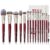 BEILI Vegan Make Up Brush 15 Pieces Brush Set Makeup, Makeup Brush Set, Professional Makeup Brush Set with Eyeshadow Brush, Foundation Brush, Blush Brush, Contouring Brush Gift Sets