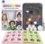 Snazaraoo 1172247 Ultimate Party Set with Organic Glitter – 12 Make-Up Colours, 1 Organic Glitter, Fixing Gel, 2 Brushes, 6 Sponges, Instructions – Aqua Make-Up for Children and Adults