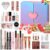Beauty 26-Piece Holiday Gift Sets, Complete Starter Cosmetic Set with Eyeshadow, Foundation, Concealer, Lip Gloss, Blush, Eyeliner, Mascara, Christmas Holiday Gift Set for Women, Teenagers, Girls