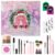 DE’LANCI Makeup Advent Calendar 2024 for Teenage Girls, Christmas Makeup Beauty Advent Calendar Set, 24-Day Christmas Countdown Calendar Surprise Gift Complete Set for Women