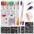 HAWINK ZYH220801KIT Temporary Tattoo Markers for Skin, 10 Body Markings T220 Large Tattoo Stencils for Kids Adults