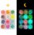 Fluoreszierendes Glitzer 12 Farben Prereal Luminous Body Glitter Gel Glow in the Dark Face Body Glitter gel Makeup Glitzer Gesicht Glitzer Glitzer Pailletten for Face Hair Nails
