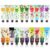 20 Stück Handcreme,Mini Handcreme Set,Pflanzenduft Handcreme Feuchtigkeitsspendend für Frauen,Mini Handlotion Reise Handcreme für Damen Herren Mutter Freundin mit 20 Düften