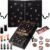 KreativeKraft Advent Calendar, Beauty Make Up Set for Women and Teenagers, Girls’ Christmas Advent Calendar with Make-Up, Black