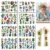 Neoreser 8 Sheets Temporary Tattoo Set for Children, Mine-Craft Cartoon Tattoos, Birthday Party Gift Decorations, Advent Calendar Gifts
