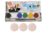 Eulenspiegel 206003 – Profi-Aqua Schminke, 6 Farben, Metall-Palette