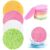 Scettar Compressed Face Sponges, 4 Colours, Reusable Cleansing Sponge, Make-Up Sponges, Round Waschies Make-Up Pads Made of Cellulose, Face Cleansing Set, Pack of 72