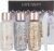 Body Glitter Gel Shimmer Sequins Chunky Glitter Liquid Lidschatten Festival Glitter Makeup for Body, Face, Hair Long Lasting Sparkling (# 3PCS/Set A)