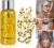 Glitzer Gesicht Gel, Mermaid Sequins Glitter Body Gel, Festival Glitzer Gesicht Gel, Lidschatten Face Glitter Schminke Für Festival Musikfestivals Party Masquerade Body/Face/Haare/Lippen/Nagel (Gold)