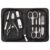 Chali® Nail Set 7 Pieces with Case, Stainless Steel Manicure/Pedicure Set – Nail Scissors, Nail Clippers, Tweezers, Glass Nail File and much more