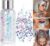 Glitzer Gesicht Body Glitter Gel, Meerjungfrau Glitzer Make Up, Festival Glitzer Gesicht Gel, Schminke Karneval Glitzer für Festival, Musikfestivals, Party, Masquerade, Body, Face, Haare, Lippen(Weiß)