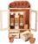 BRUBAKER Cosmetics Bathroom and Care Set in Wooden Cabinet 10 Pieces