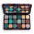 Makeup Revolution, Forever Flawless Eyeshadow Palette, Gekühlt mit Cannabis sativa, 18 Farbtöne, 19.8g